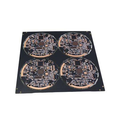2 أوقية HDI PCB مع ثقب ليزر 0.07mm ، 0.04mm عرض الخط ، و 0.3mm BGA Pitch لتطبيقات اتصال عالية الكثافة