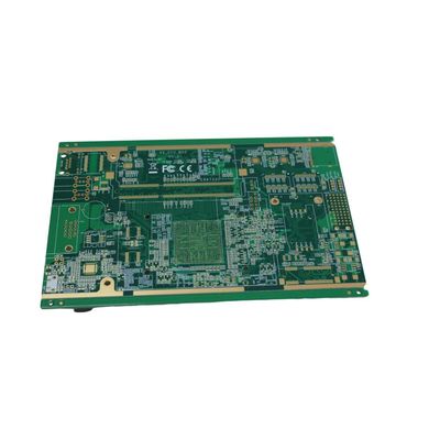 التحكم الصناعي HDI PCB اللوحة الحمراء الإلكترونيات الاستهلاكية Pcba